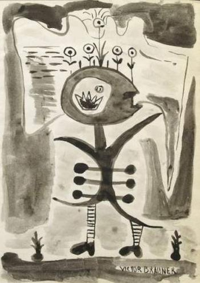 La reine des fleurs by Victor Brauner