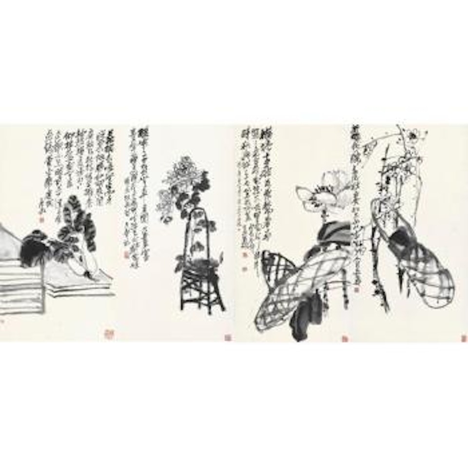 Various Subjects by Wu Changshuo