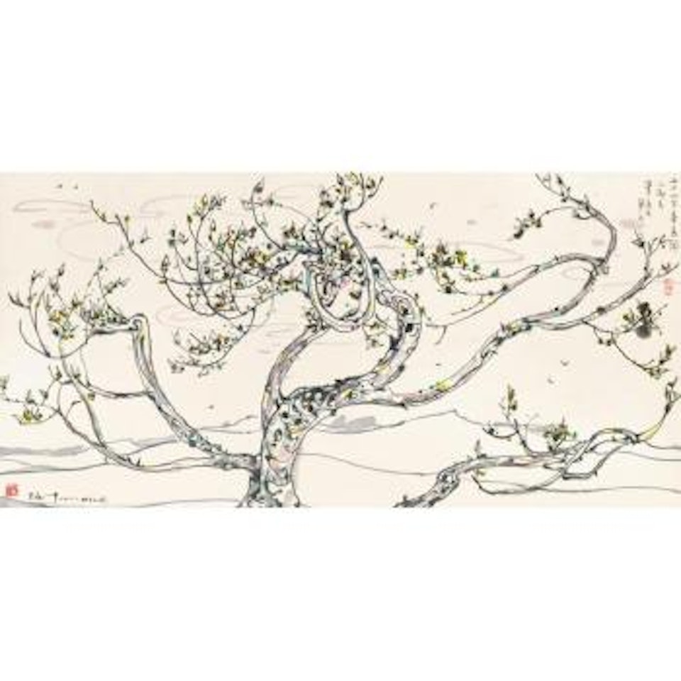 Spring by Wu Guanzhong