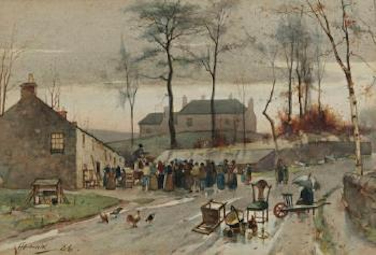 A village roup by James Watterson Herald