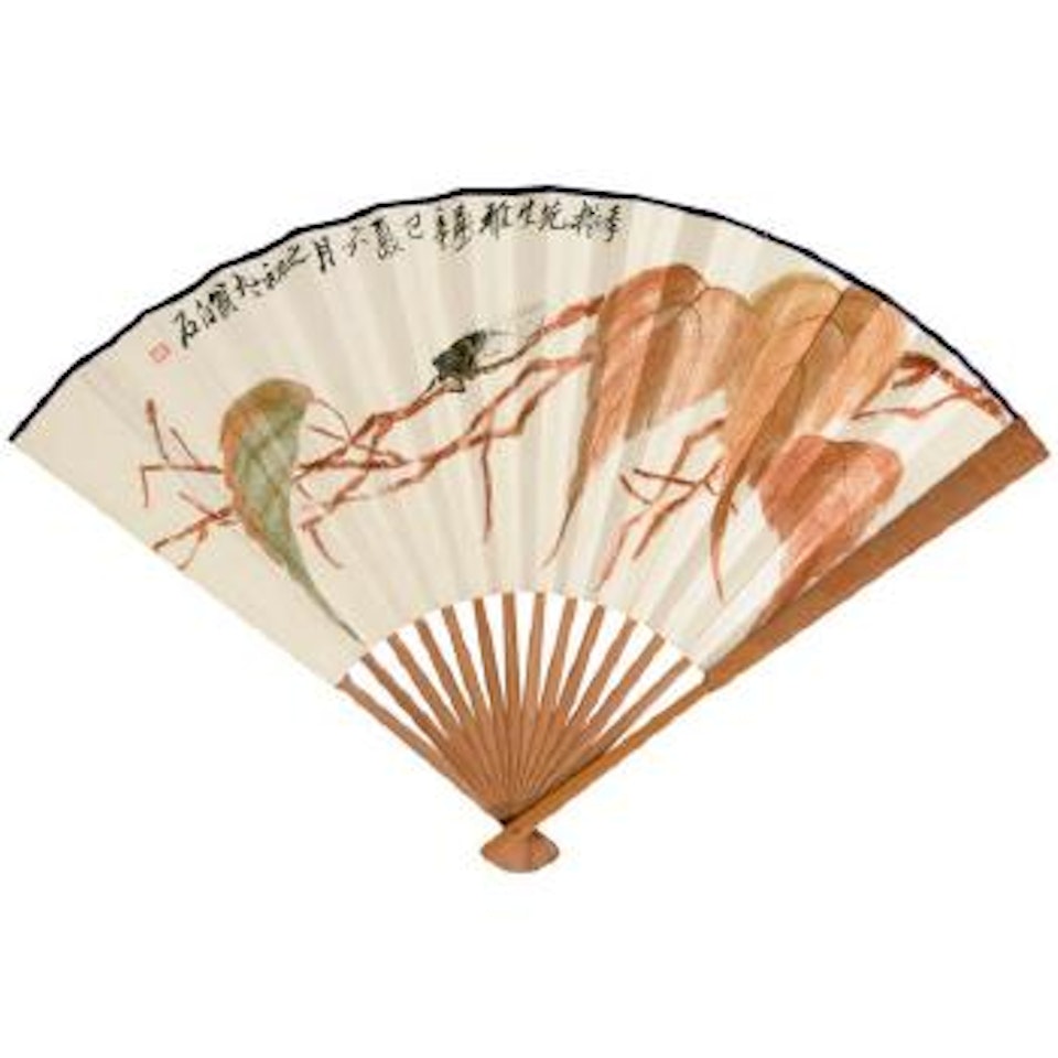 Autumn Leaves And Insect by Qi Baishi