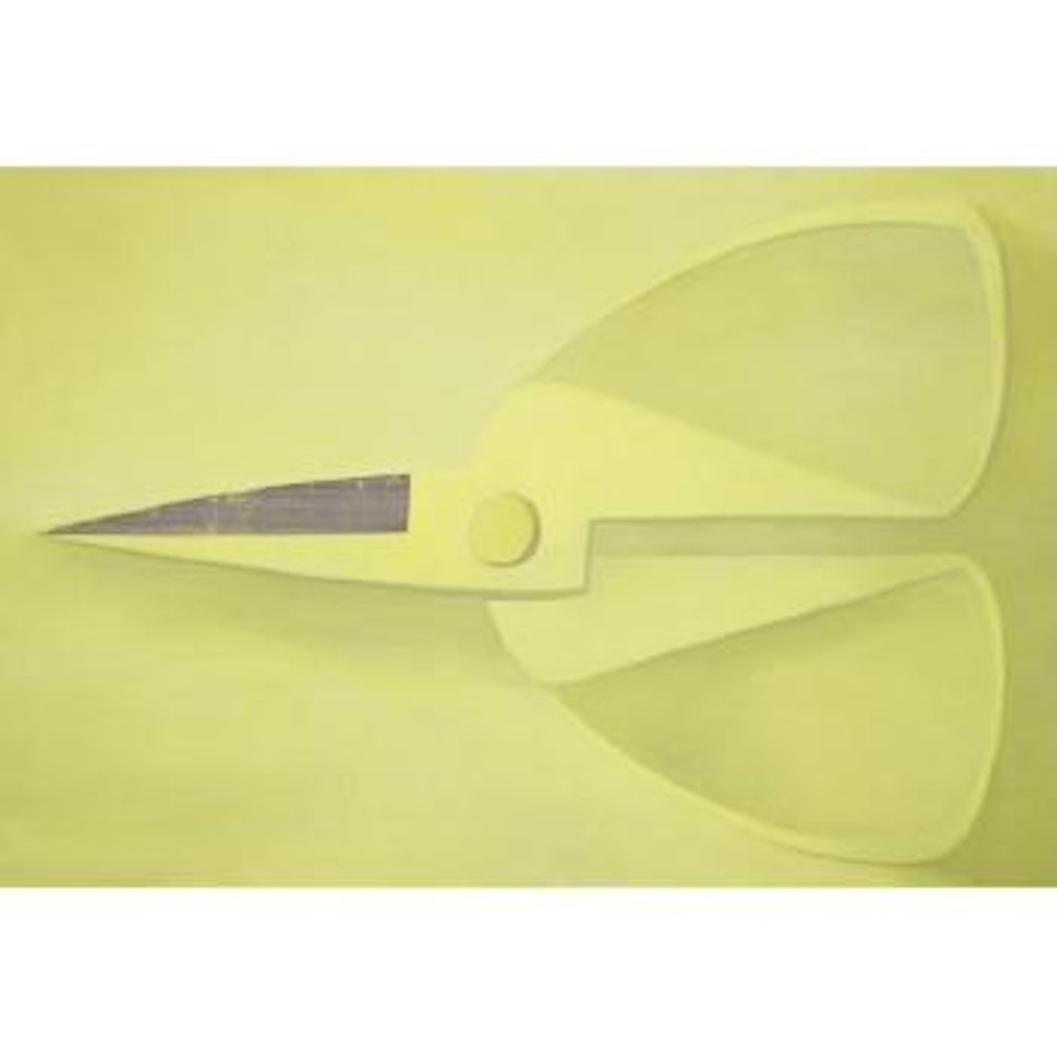 Light Yellow Scissors by Mao Xuhui