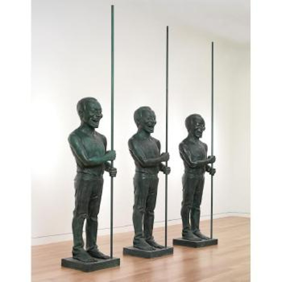 Warrior No.6 (Set Of 3) by Yue Minjun