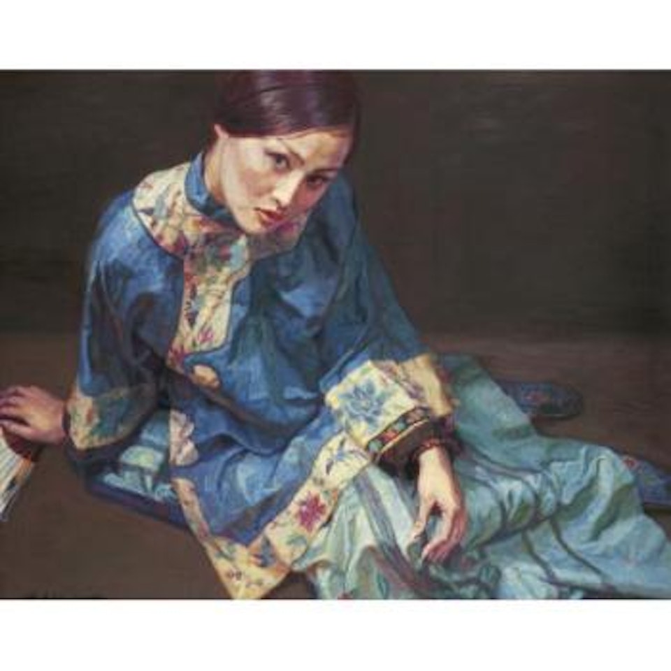 Looking Over by Chen Yifei