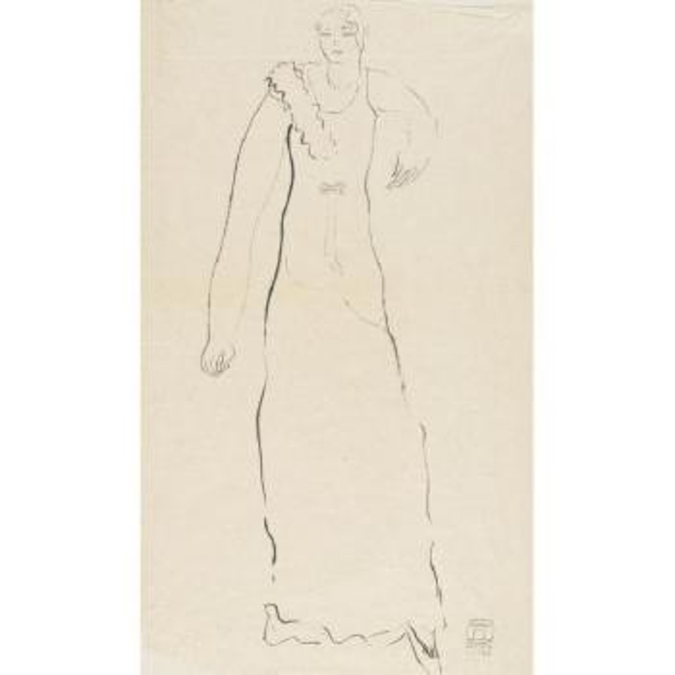 Woman Standing by Sanyu