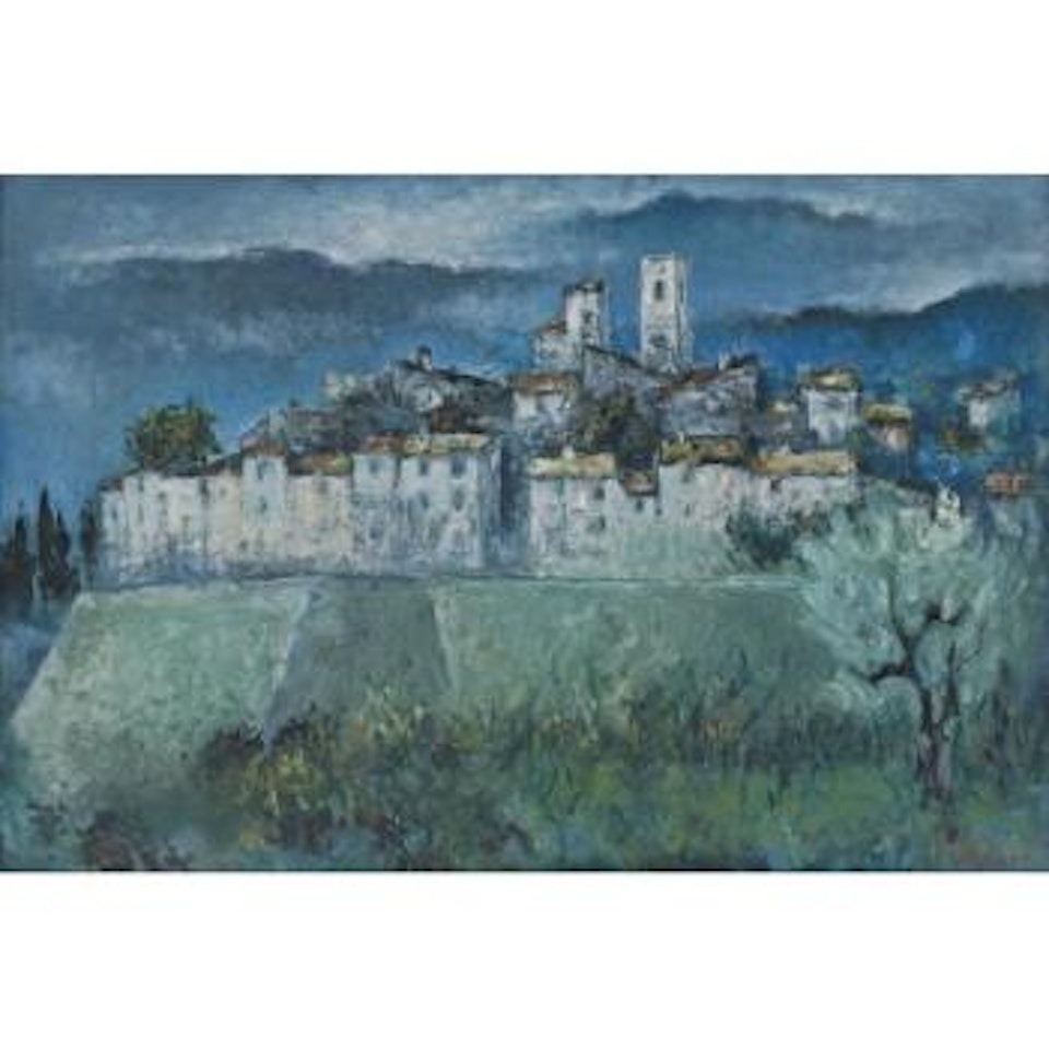 Paysage Saint Paul De Vence (Landscape Of Saint Paul De Vence) by Vu Cao Dam