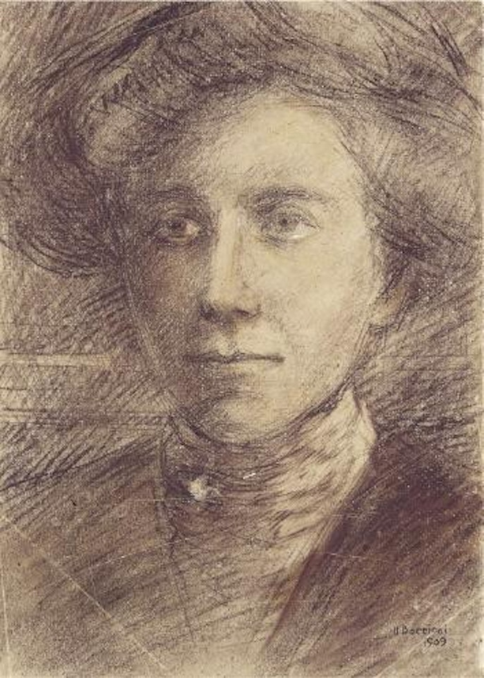 Figura femminile by Umberto Boccioni