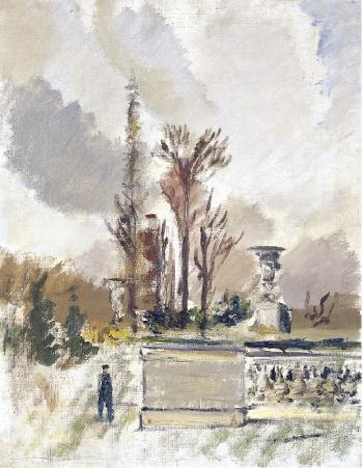 Paesaggio di Parigi by Filippo de Pisis