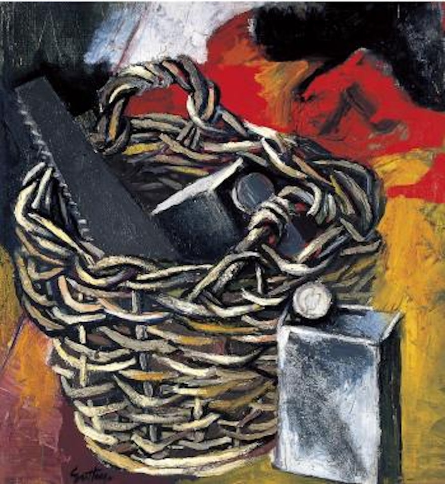 Cesto e sega by Renato Guttuso