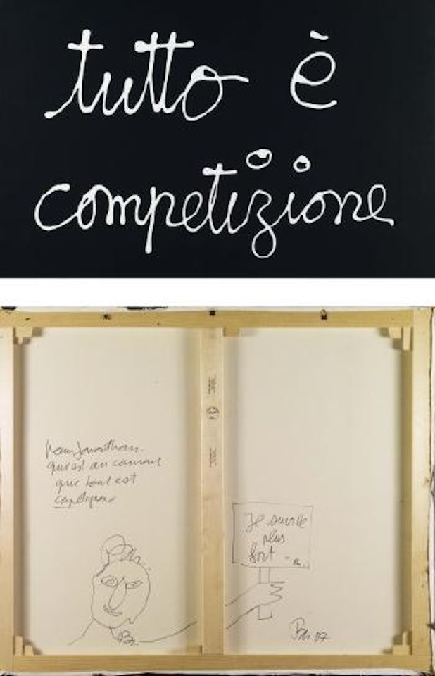 Tutto è competizione by Ben Vautier