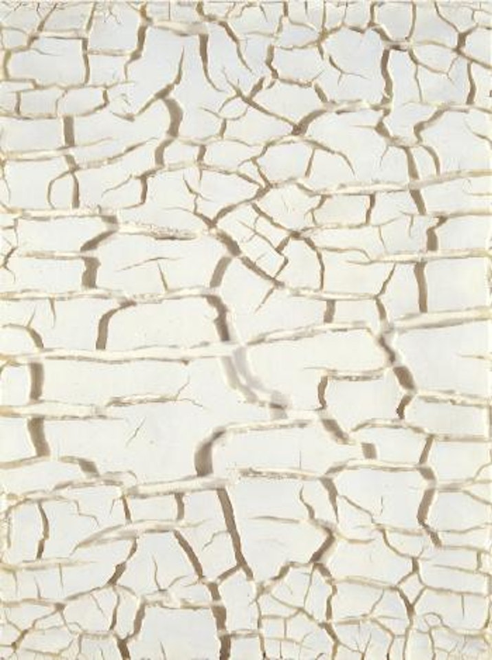 Cretto bianco by Alberto Burri