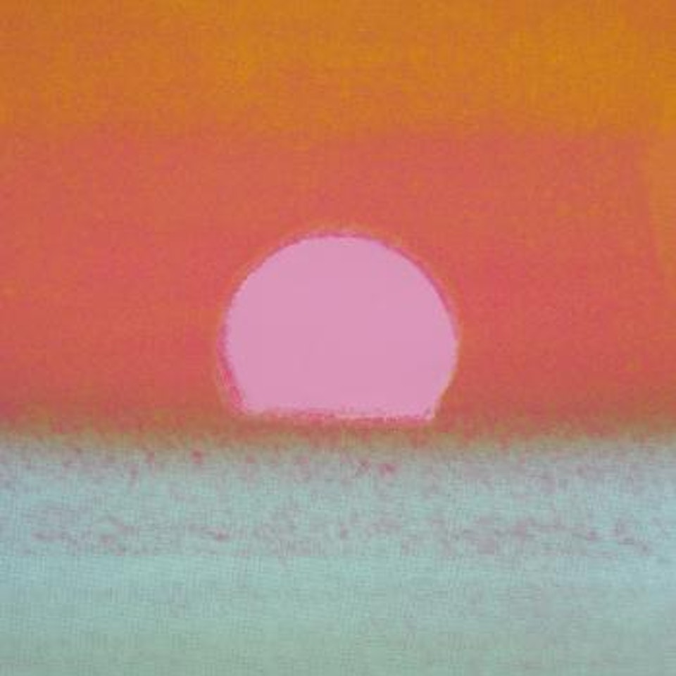 Sunset by Andy Warhol