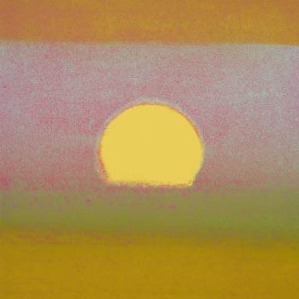 Sunset by Andy Warhol