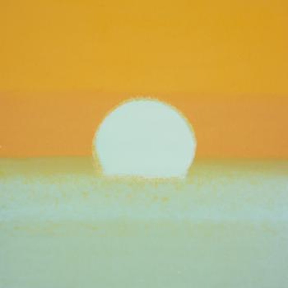 Sunset by Andy Warhol