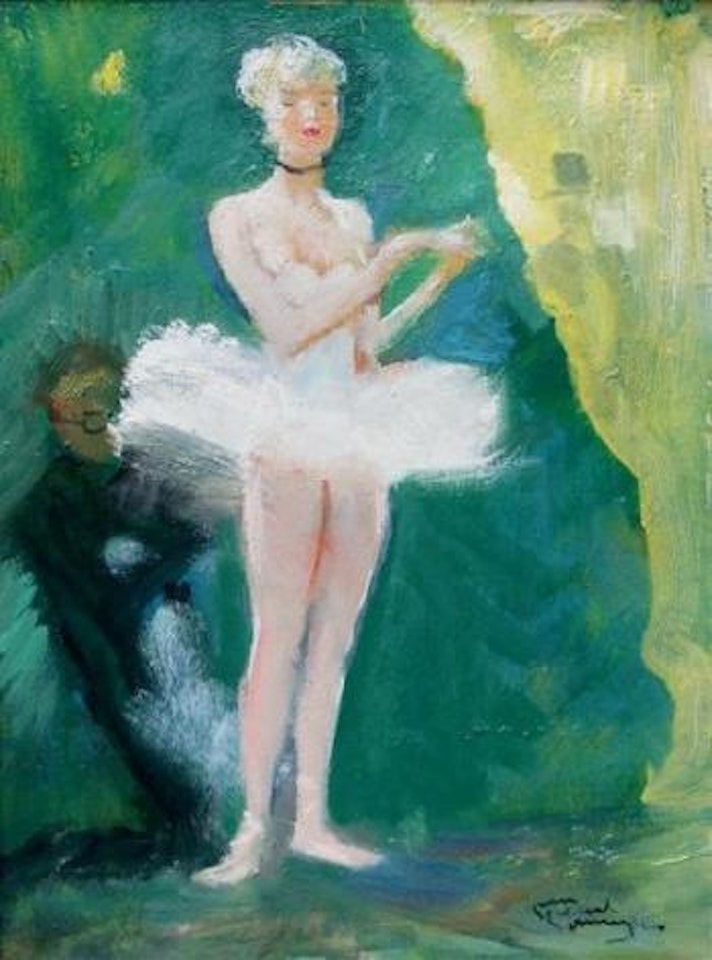 La danseuse blonde by Jean Gabriel Domergue