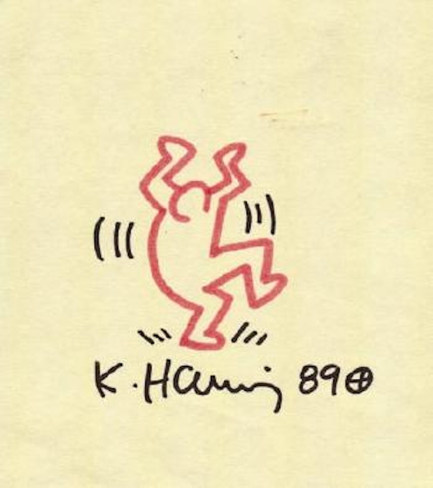 Dancing mam by Keith Haring