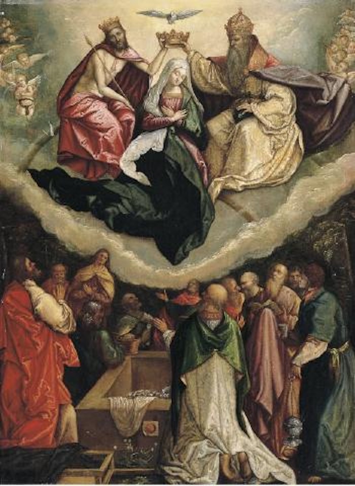 Assunzione e Incoronazione della Vergine by German School