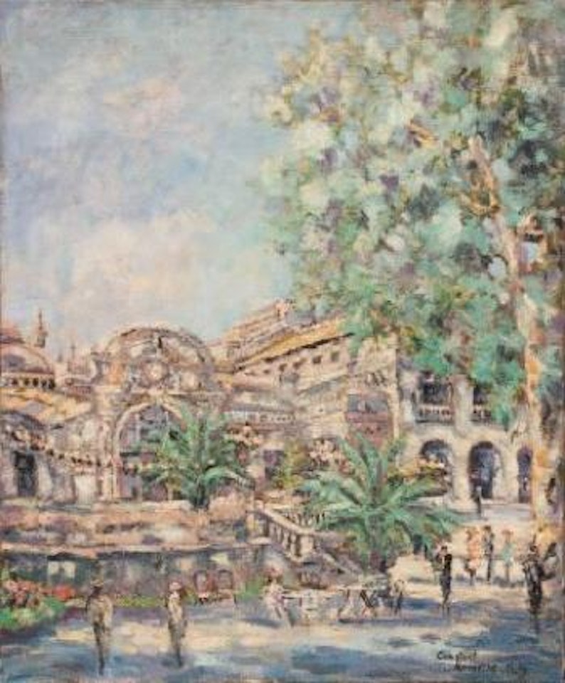 Vue de Vichy by Konstantin Alekseevich Korovin