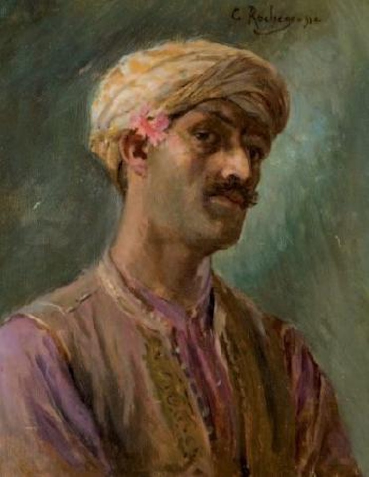 Portrait d'un oriental by Georges Antoine Rochegrosse