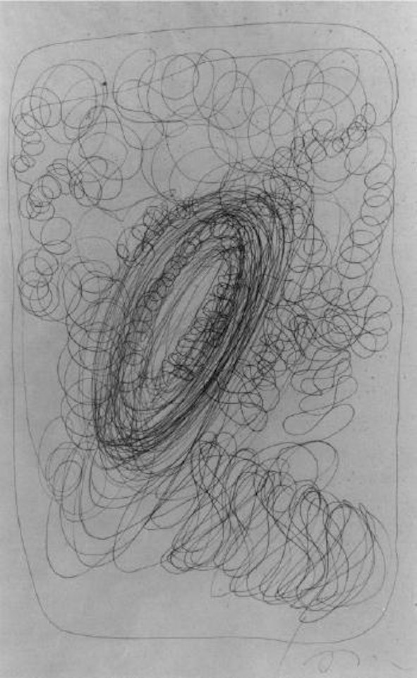 Concetto spaziale by Lucio Fontana
