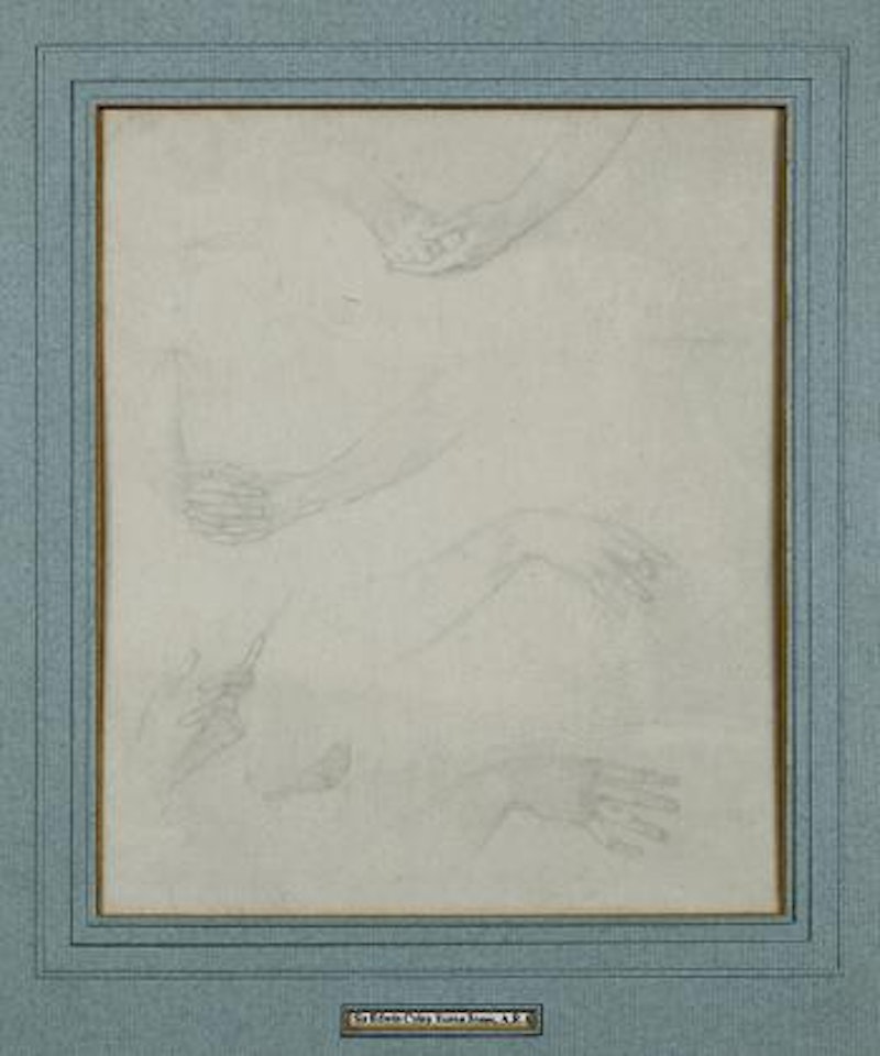 Etudes de mains by Edward Coley Burne-Jones