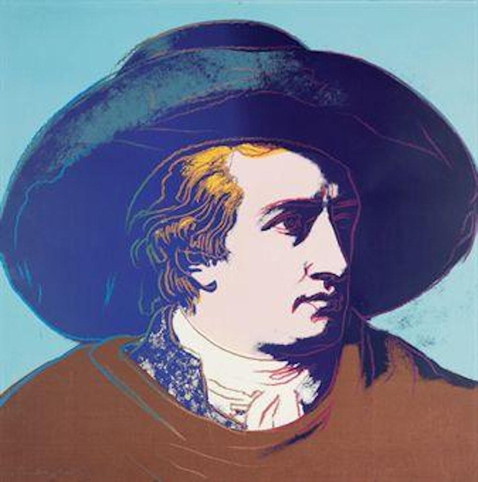 Goethe (cf. F. & S. IIB. 270-273) by Andy Warhol