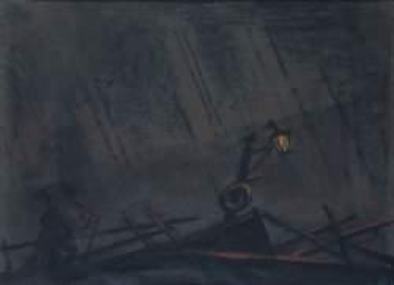 Décor de théâtre by Mstislav Valerianovich Dobuzhinsky