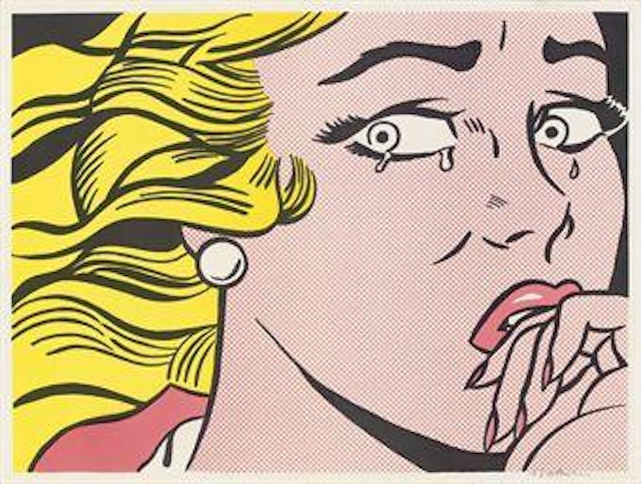 Crying Girl (Corlett II. 1) by Roy Lichtenstein