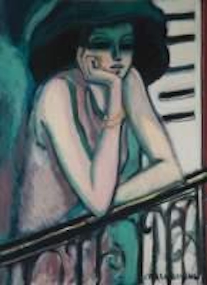 Au balcon by Jean-Pierre Cassigneul