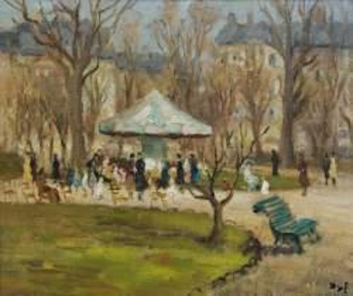 Rectificatif au catalogue Carousel du jardin des champs Elysées by Marcel Dyf