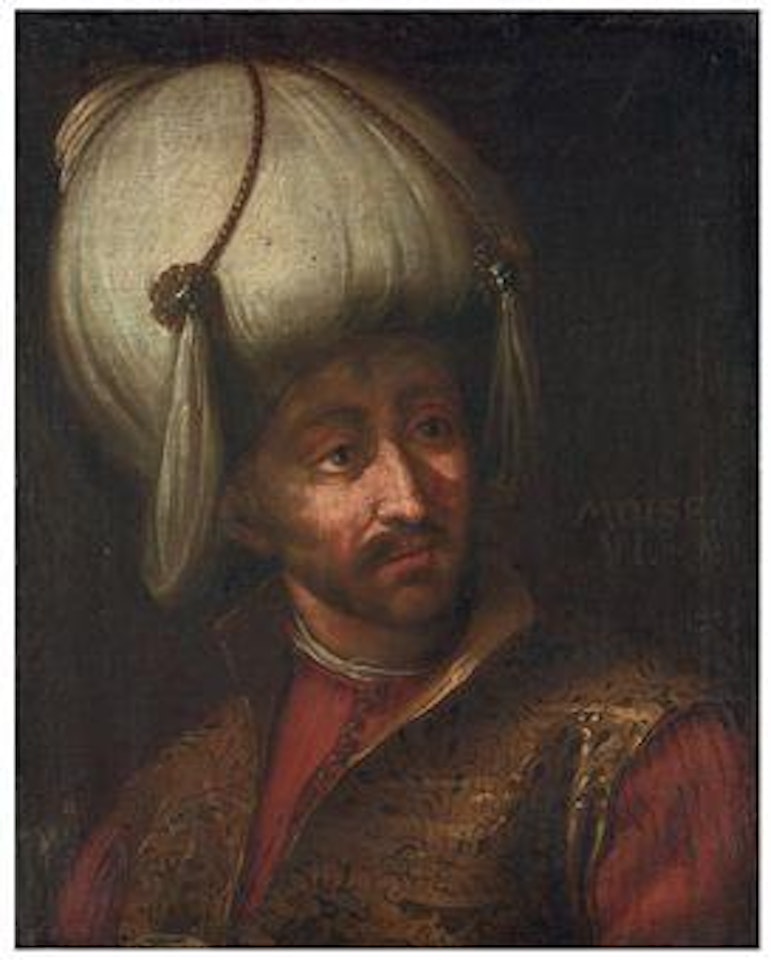 A Portrait Of The Ottoman Regent Musa Celebi by Venetian School