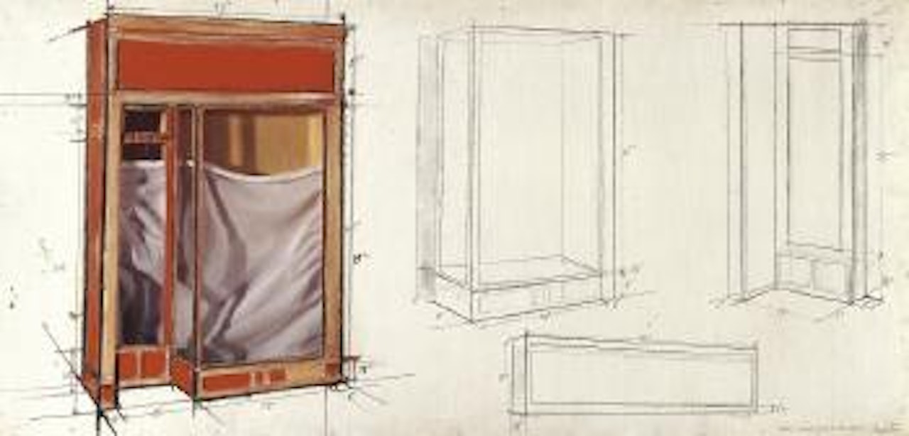 Store Front (Project) by Christo