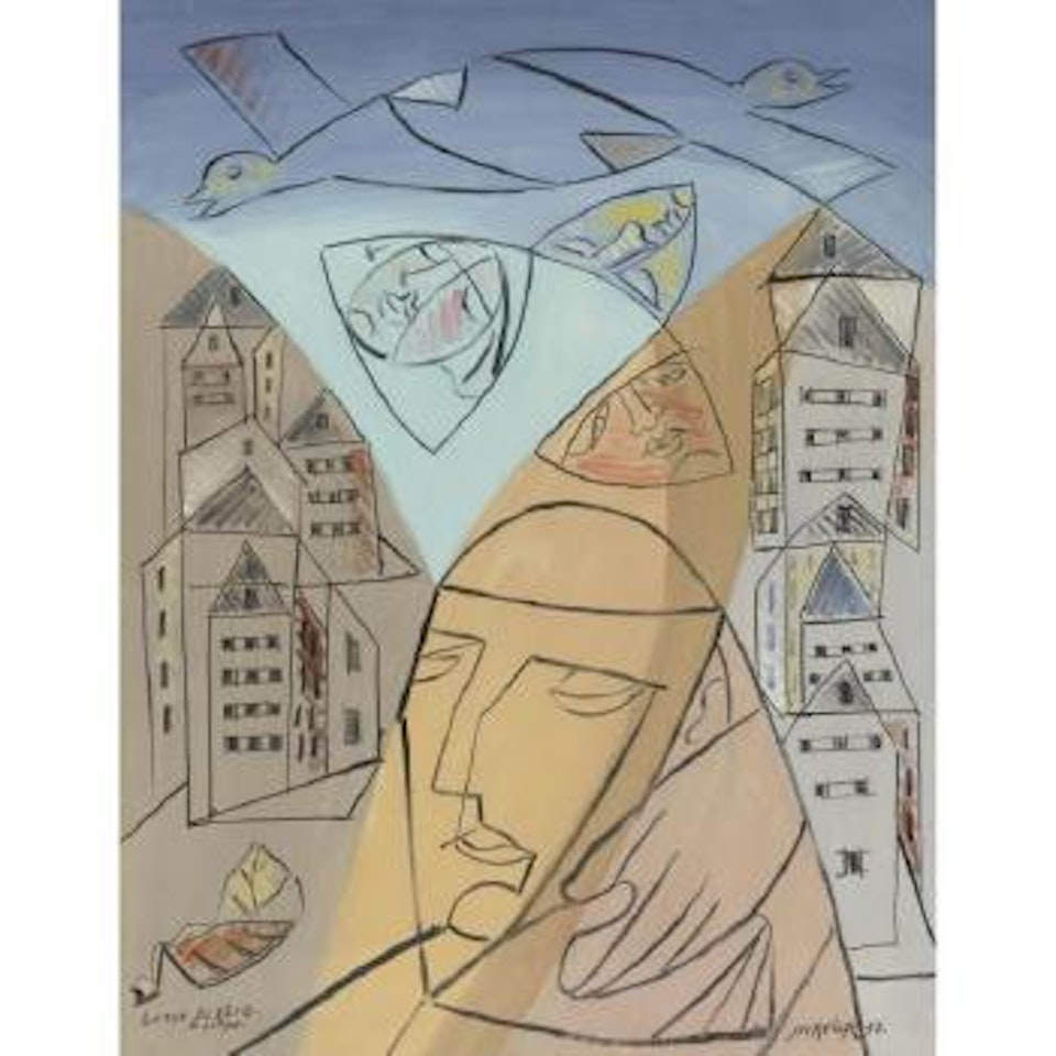 La Rue Du Rêve A Liège by Leopold Survage