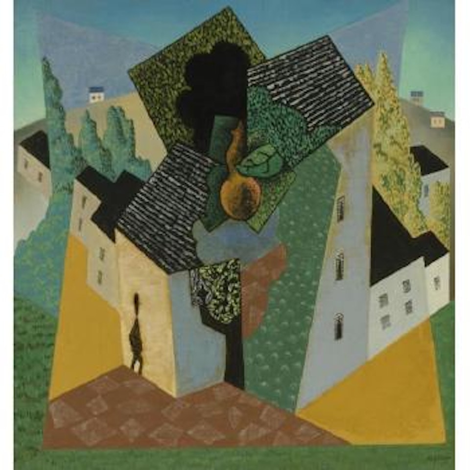 L'homme Dans La Ville by Leopold Survage