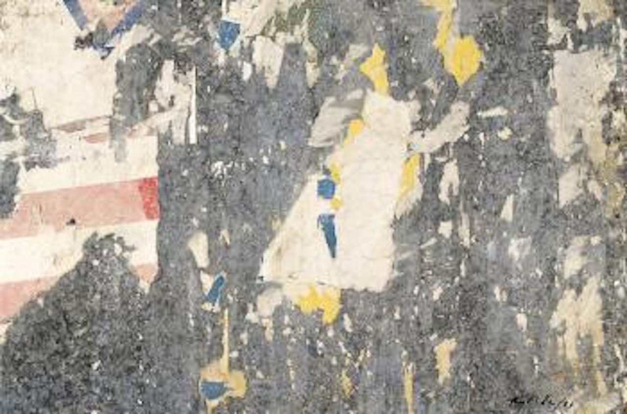 Caduta di massi by Mimmo Rotella