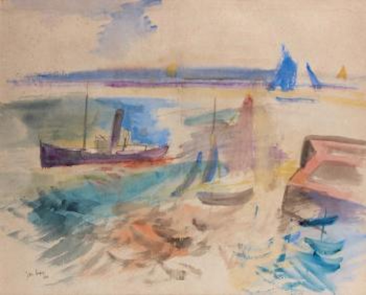 Le vapeur by Raoul Dufy
