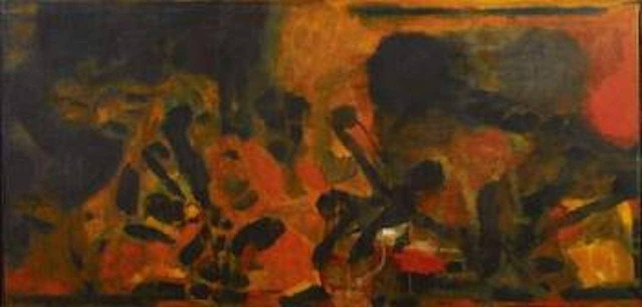 La terrre III by Sayed Haider Raza
