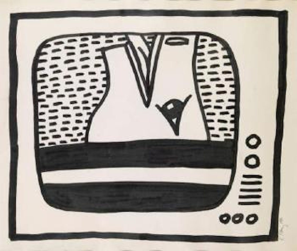 Composition by Keith Haring