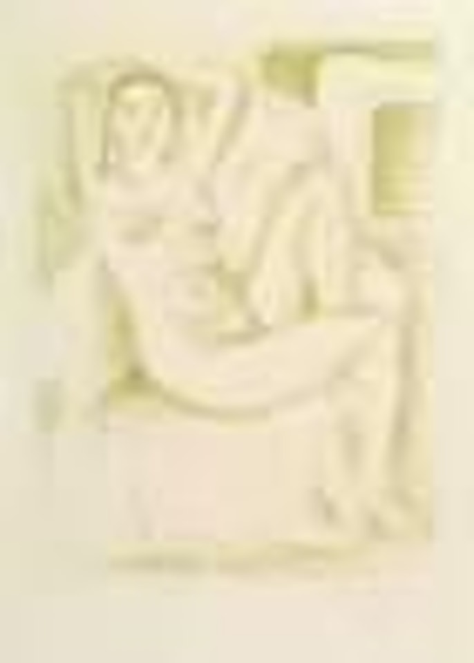 Nu au fauteuil bistre by Henri Matisse