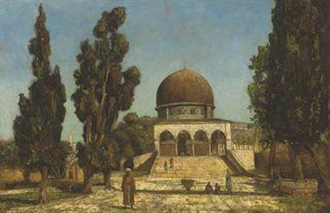 Temple Mount, Jerusalem by Edwin Lord Weeks