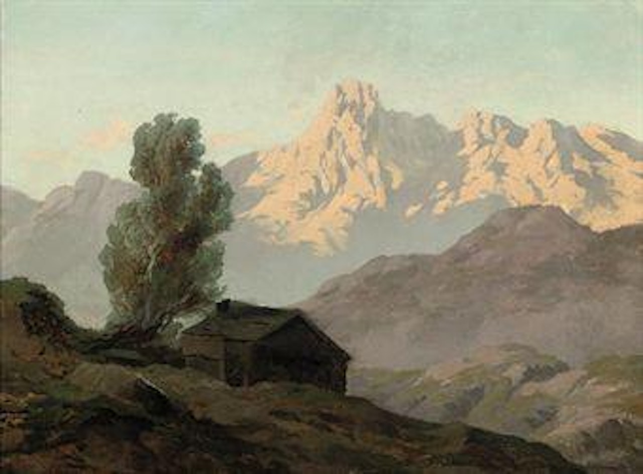 Mount Urirostock, Switzerland by Antonio Fontanesi