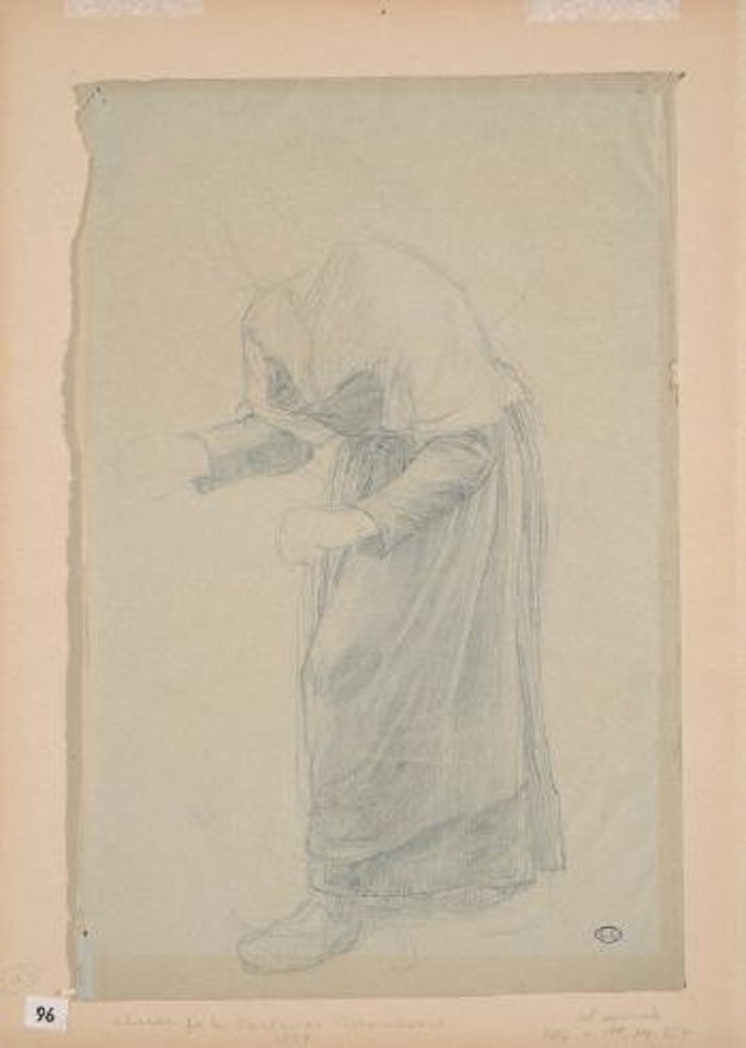 Studio per il Pardon de Ploumanac’h by Léon Augustin Lhermitte
