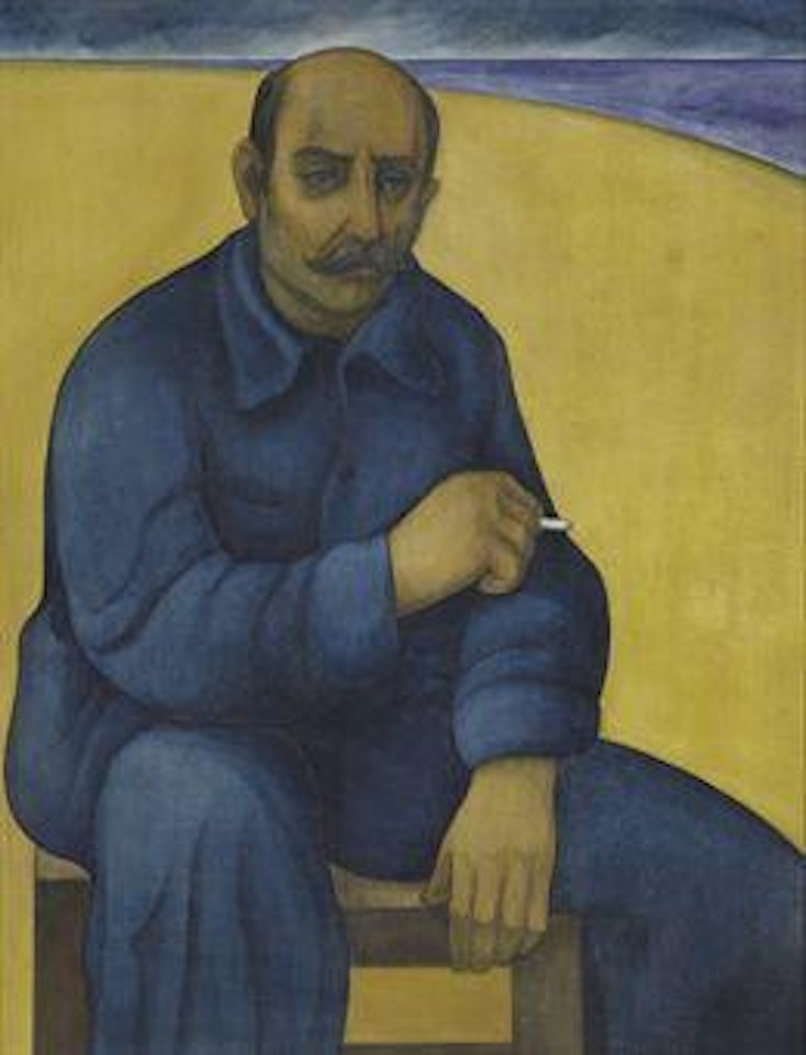 Fisherman Smoking A Cigarette by Louai Kayali
