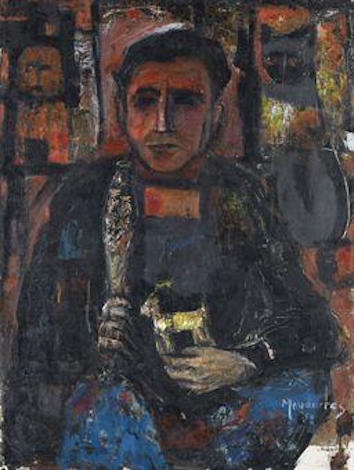 Self-Portrait by Fateh Moudarres