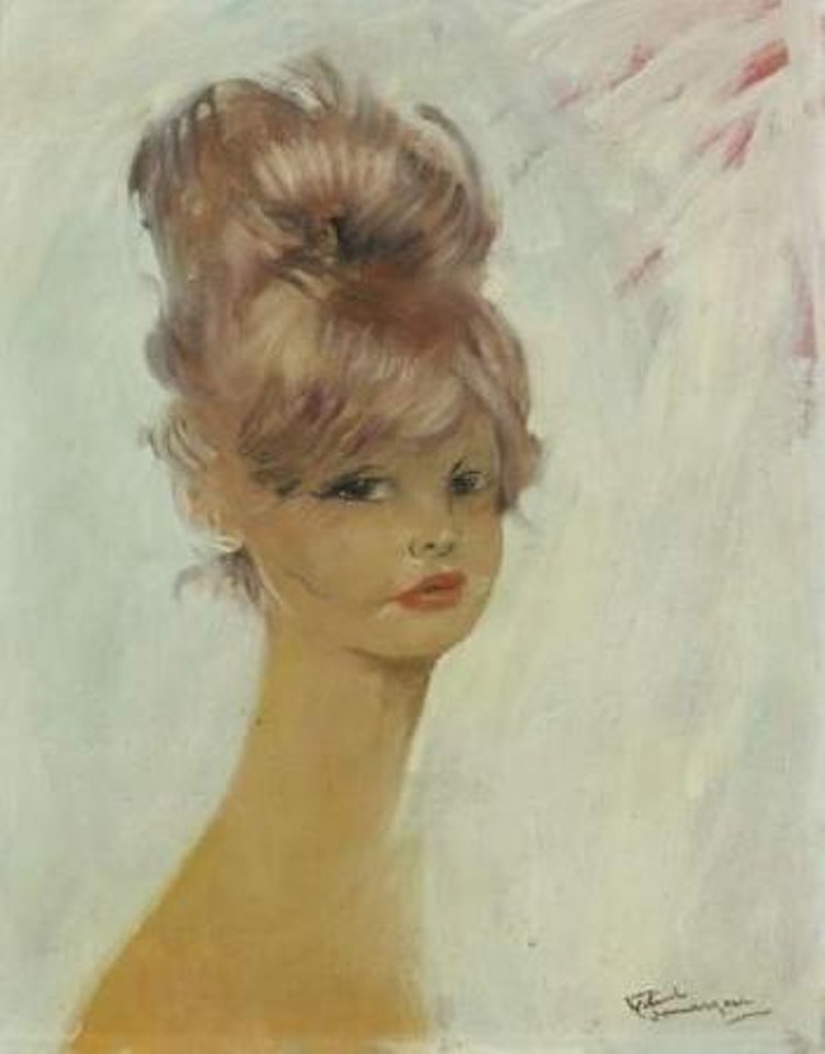 Portrait de Brigitte Bardot by Jean Gabriel Domergue