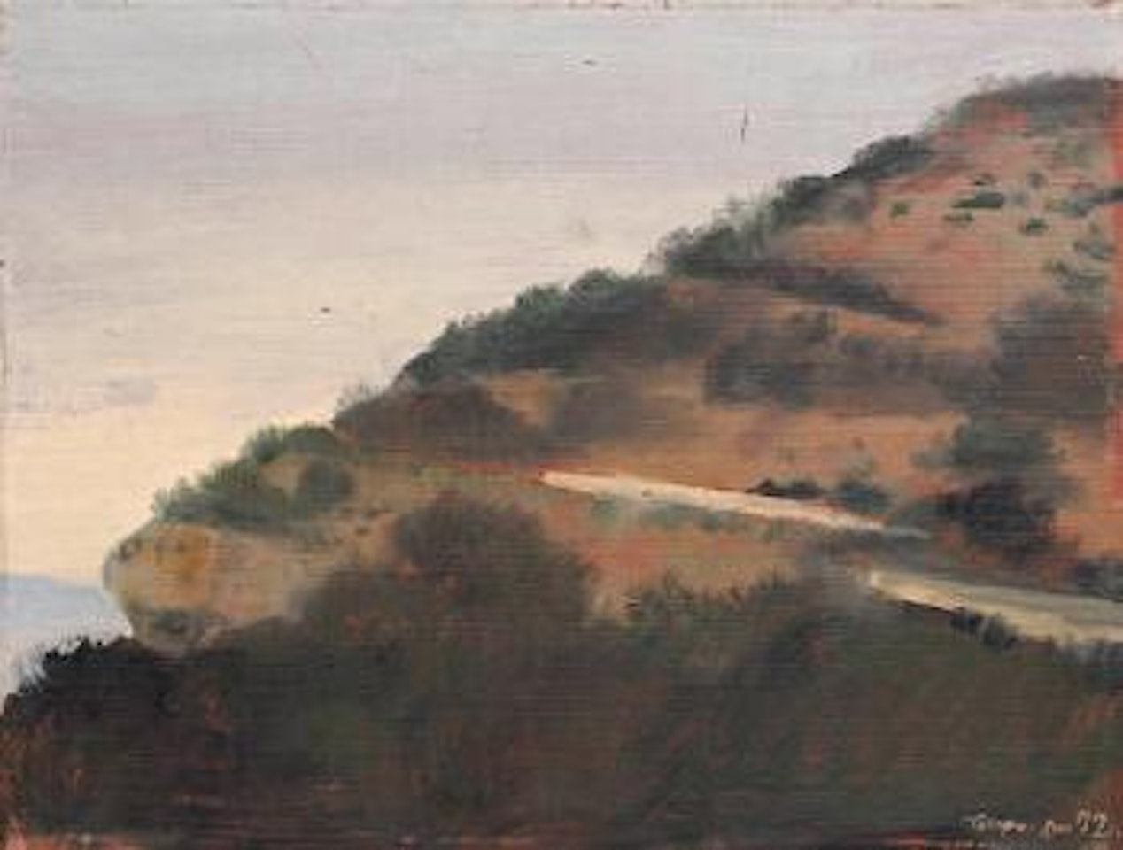 Landscape by Yannis Tsarouchis