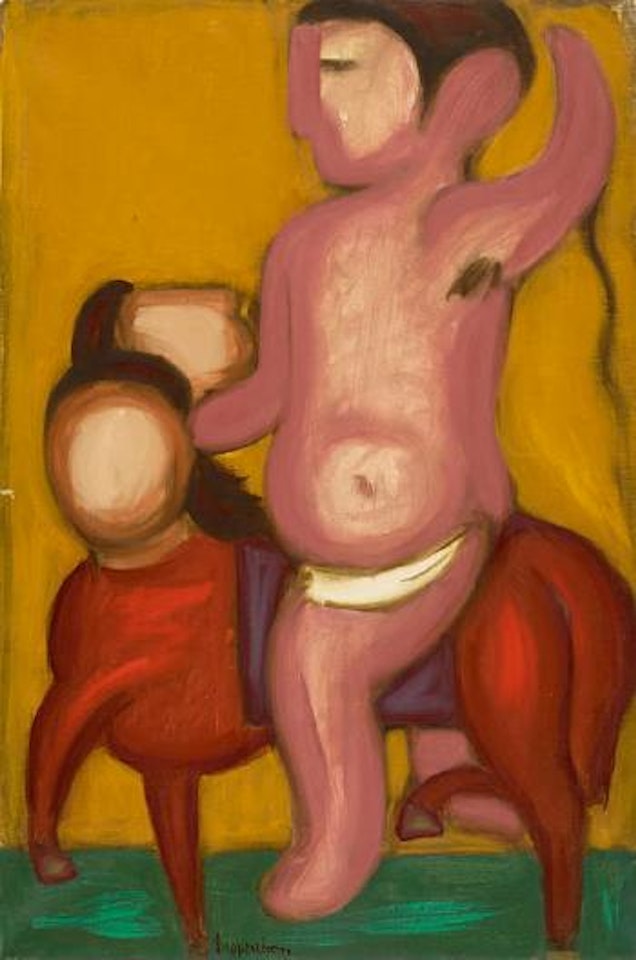 Mythological composition by Diamantis Diamandopoulos