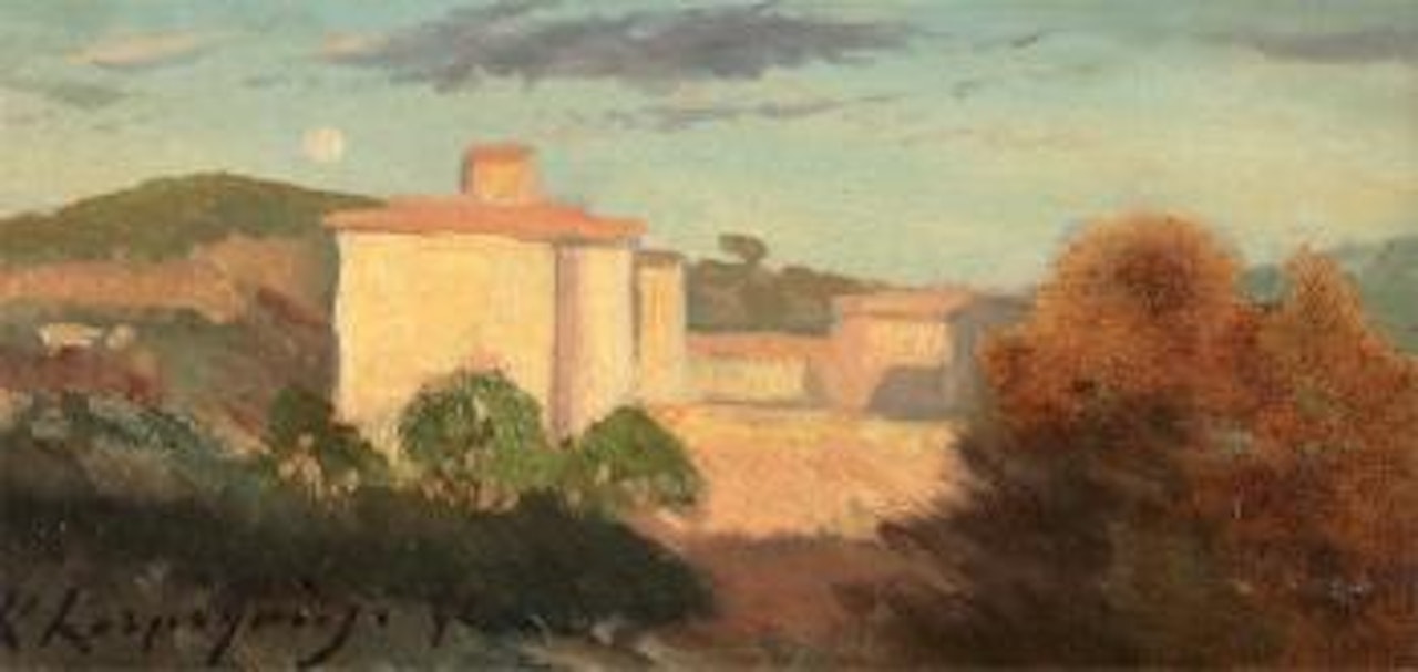 Aux environs de Rome by Henri Harpignies