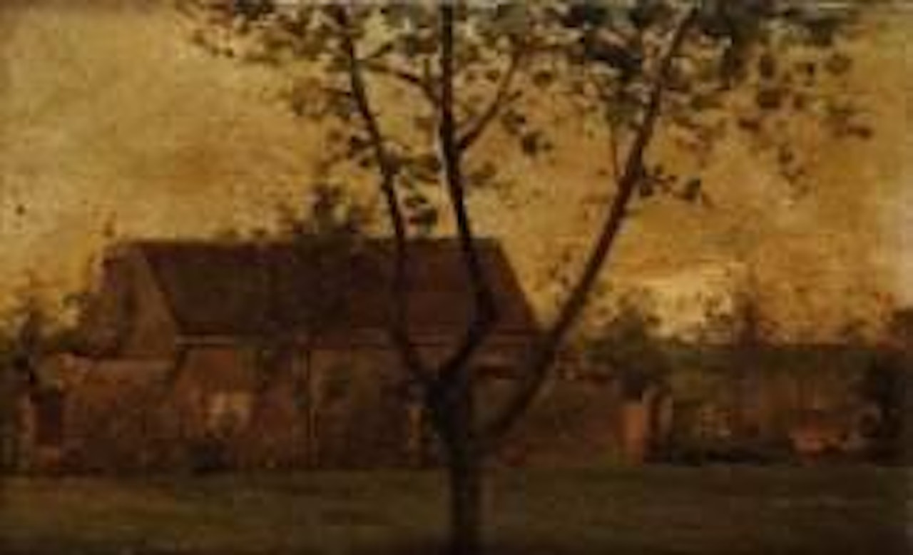 Paysage à l'arbre by Luigi Loir