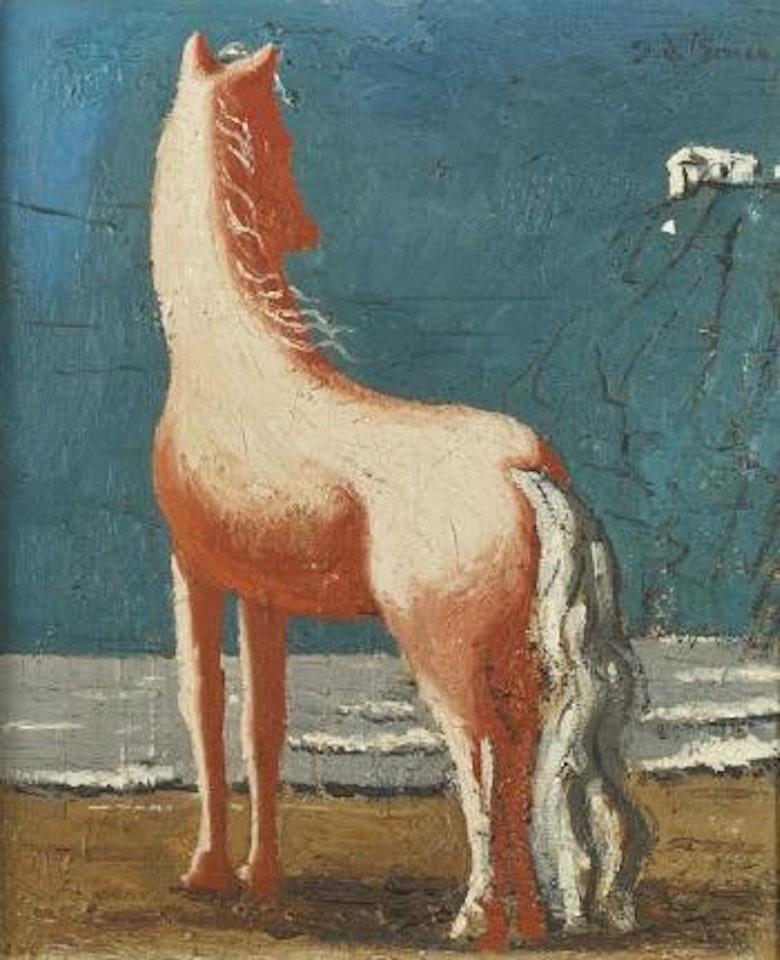 Le cheval by Giorgio de Chirico